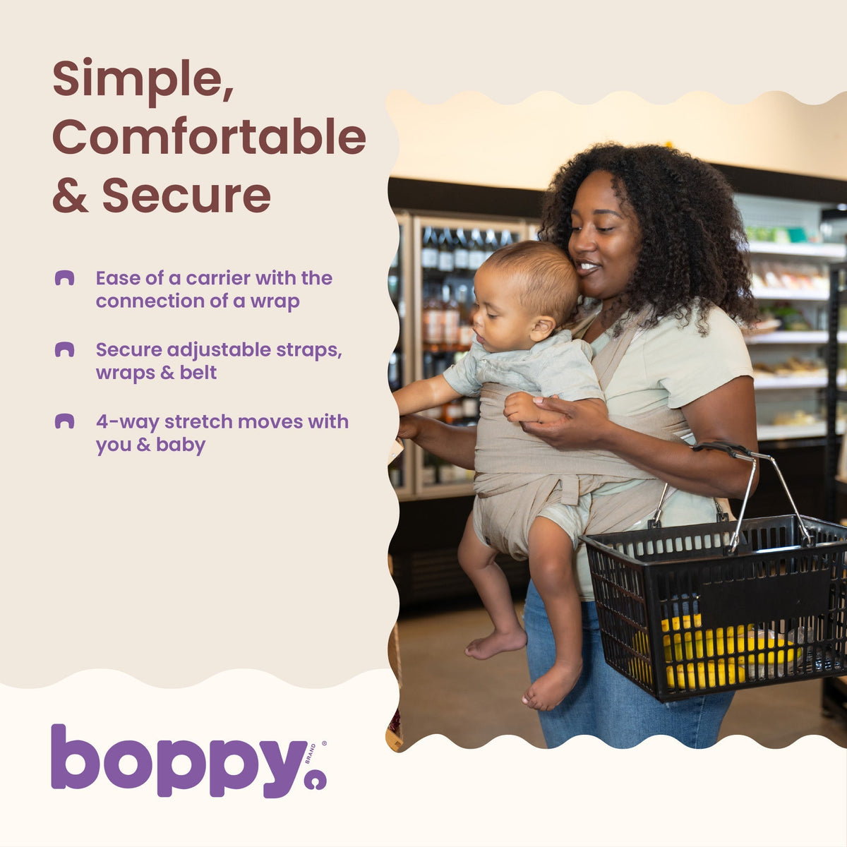 ComfyFit® Adjust Hybrid Baby CarrierBaby CarrierBoppy